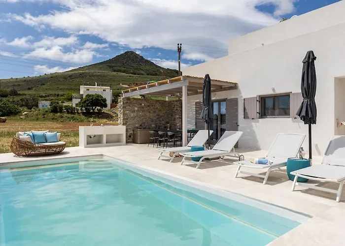 Gorgeous With Sea View וילה Molos (Paros)